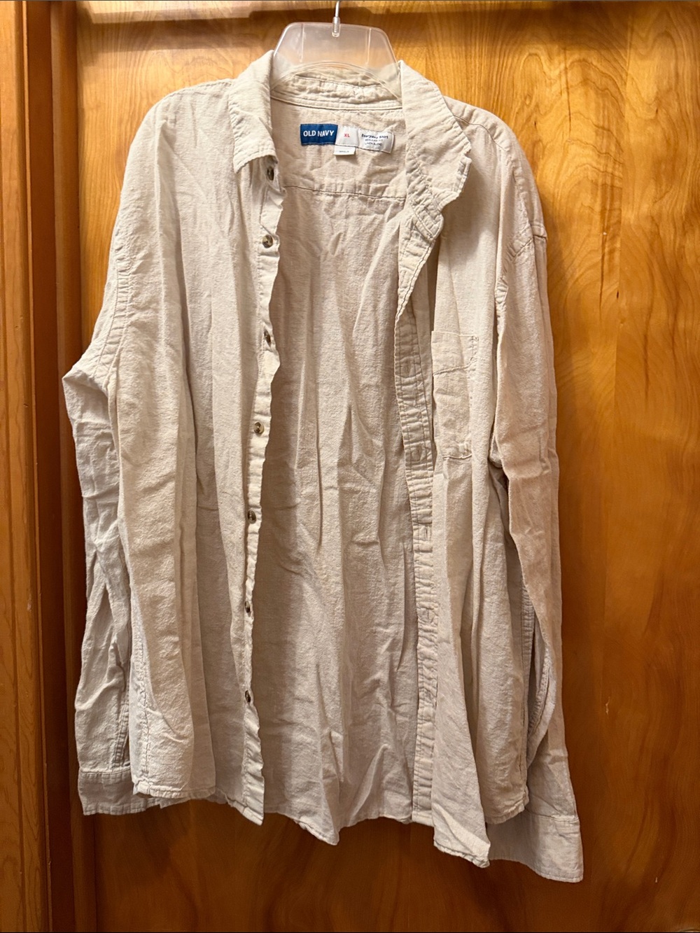 Old Navy women’s Cream Button-Up Shirt